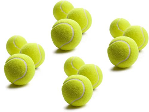 12 Palle da tennis palline gialle per allenamento competizione gare e sport e tempo libero