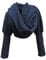 Gestrickte Schal Mit Ärmeln - Winter Warm Damen Stricken Wickelschal Sweater Schalumhang Cape Stola Strick Wrap für Frauen Mode Poncho