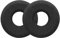 kwmobile 2X Ohrpolster kompatibel mit Plantronics Blackwire 3220 Kopfhörer - Schaumstoff Ersatz Ohr Polster Overear Headphones
