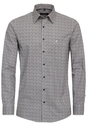 CASAMODA - Comfort Fit - Herren Freizeit Hemd Langarm (444242200), Größe:XL, Farbe:Rot (400)