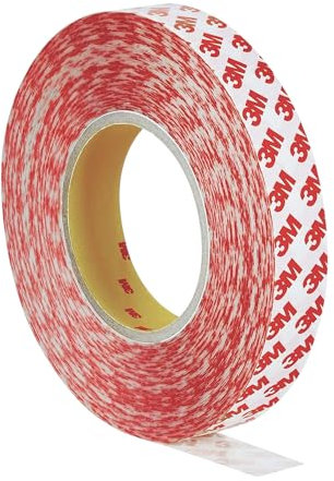 Dpm tapes - Doppelseitiges GPT PET-Klebeband: starke Haftung, hält auf schwierigen Oberflächen. Dicke 0,21 mm, beständig bis 150 °C, mit UV-Beständigkeit ex 9088 (25 mm x 50 m)