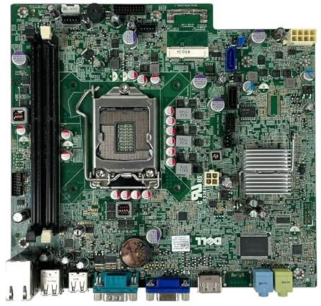 Scheda madre per ONKW6Y, NKW6Y, CN-0NKW6Y, compatibile con Optiplex 790, 990 Chipset HM67 LGA1155 16GB RAM 2X DDR3 MiniITX HDMI, VGA, DVI, USB 2.0, LAN ricondizionata