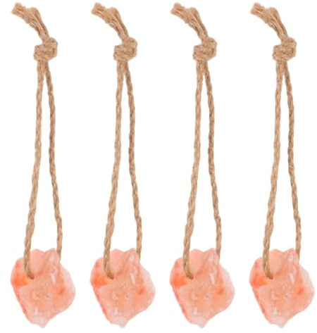 Toddmomy 4pièces Salt Blocks avec Support Et Bloc Minéral pour Chèvres Chevaux Vaches Et Cerfs Sel Minéral Naturel pour Élevage