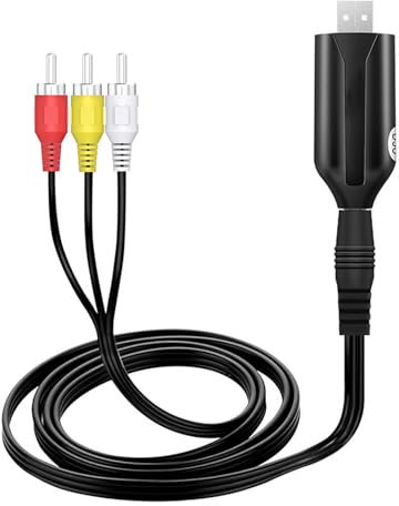 Lerpwige USB Videokartenkabel Zu Digital Konverter Adapter USB2.0-zu USB Video Grabber Konverter