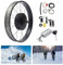 Wiyuer 26 Zoll Schnee Bike IP54 wasserdicht E-Bike Fahrrad Nabenmotor Umbausatz 48V 1500W für Elektrofahrrad Elektro Hinterrad Conversion Kit
