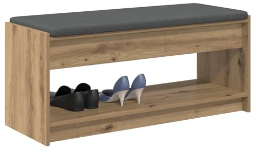 vidaXL Flurbank Artisan-Eiche 103 x 38 x 45 cm