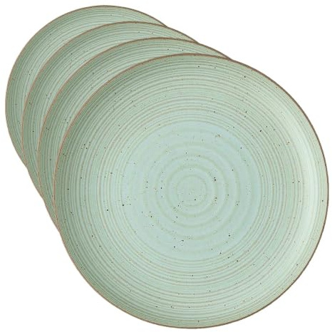 Thomas Nature Leaf Speiseteller 27 cm, Grün (Packung mit 4)