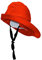 crazy4sailing Unisex Südwester Pro Regenhut wasserdicht breite Krempe, Farbe:rot, Größe:M