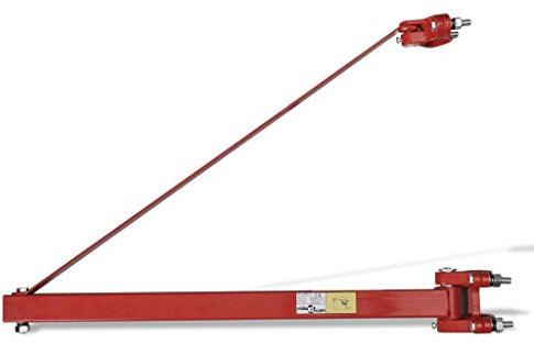 Festnight Potence pour Palan Électrique en Acier 600kg avec 1 Boom