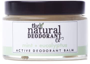 The Natural Deodorant Co, Aktiv Deo-Balsam Minze & Eukalyptus 55g, Aluminiumfrei, Plastikfrei, Extra Stärke