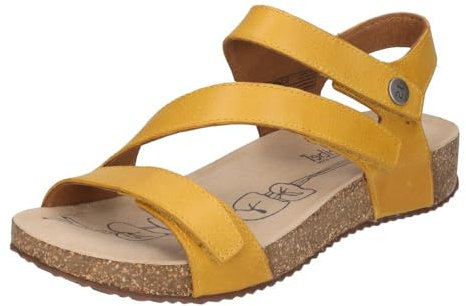 Josef Seibel Women's Tonga 25 Fisherman Sandals, yellow, 4 UK