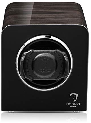 MODALO Uhrenbeweger (Watch Winder) Inspiration MV4 für 1 Uhr Black Makassar Design…