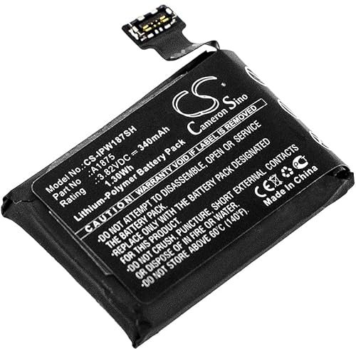 Battery Replacement Compatible for Apple A1861, Watch Series 3 42mm, Watch Series 3 GPS 42mm,