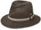 Mayser Menowin Outdoorhut Herren - Made in The EU Wanderhut Traveller Sommer Frühling-Sommer - 56 cm braun
