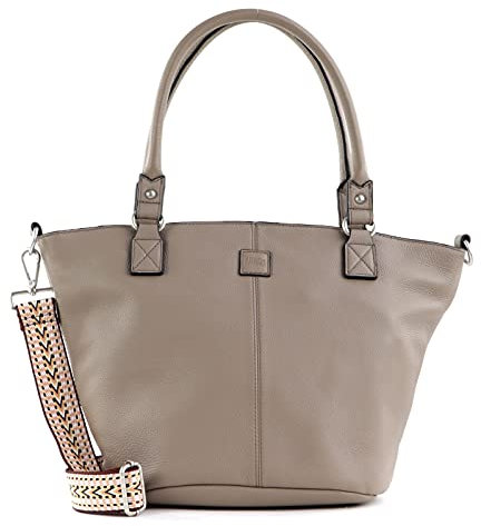 FREDsBRUDER Triangle Shopper Tasche Leder 42 cm, Einheitsgröße