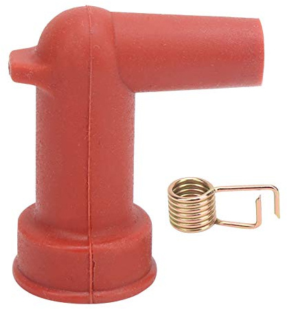zündkerzenstecker feder 90 Grad Zündkerzenkappe Feder Fit für Parsun Außenborder 15PS 18PS 30PS 40PS 60PS Motor PS 18PS 30PS 40PS 60PS Motor