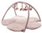 Little Dutch 8717 - Manta para gatear con arco de juegos (87 x 87 x 4 cm), diseño de flores y mariposas