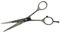 DOVO Profi Friseurschere 5.5 (13,97cm) Linkshänder | Modell - Keen Cut I Das Original Made in Solingen | Haarschere aus Edelstahl | für Herren und Damen zum Haare schneiden