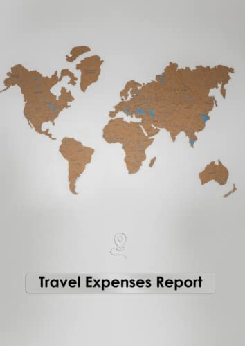 Travel Expenses Report: Travel Expenses Report | Log book for business trips expenses | Track your business travel expenses using this simple tracker