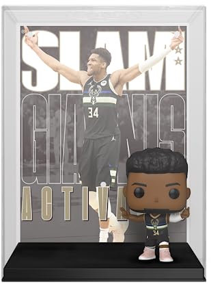 Funko Pop! NBA Cover: SLAM - Giannis Antetokounmpo A. - Vinyl-Sammelfigur - Geschenkidee - Offizielle Handelswaren - Spielzeug Für Kinder und Erwachsene - Modellfigur Für Sammler und Display