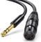 KASIMO 3M XLR Female to 6.35mm (1/4 inch) TRS Stereo Jack Lead Balanced Signal Interconnect Cable, XLR Female to Quarter inch Patch Cable for Microphones, Mixer, Audio Sound Consoles, Power Amplifier