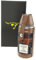 Harris Tweed 8oz Hip Flask with 4 Cups Gift Set – Grey with Rust Overcheck - Handwoven Scottish Wool – Neat Gift Box – Wedding Whiskey Rum Usher Grooms Camping