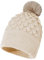 JFAN Beanie Damen Mütze Mit Bommel Mütze Damen Winter Warme Wintermütze Slouch Bommelmütze Damenmützen Damen,Beige,One Size
