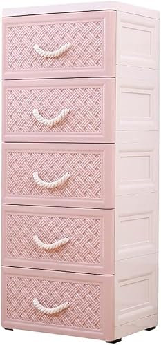 Aufbewahrungsschrank, Kunststoff-Aufbewahrungsschrank, Schubladentyp, Spind, Heimgarderobe, geeignet für Wohnzimmer, Schlafzimmer, Kinderzimmer (5 Schichten)
