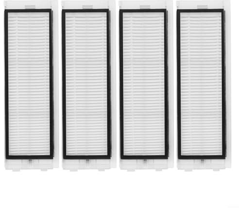 URPIZY 4 Stück Roboter HEPA Filter Ersatzfilter passend für 360 S5 S7 S6 Roboter Staubsauger Ersatzteile Zubehör