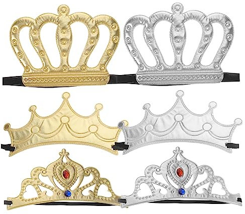 VICASKY 12stücke Teiliges Prinzessinnen Krone Kindergeburtstag Krone Cosplay Haarschmuck Dekoration Für Partys Und Anlässe Funkelnde Designs Für Kleine Prinzessinnen