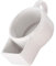 Ciieeo Large Capacity Biscuit Holder Mug Jumbo Cup for Tea Biscuits Ceramic Dessert Cup