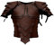 Mittelalterliche künstliche Leder -Brustpanzerung, verstellbare Weste Rüstung, Retro Mercenary Knight Archer Body Armour Cosplay Accessoires für Themenpartyaktivitäten