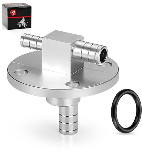 Aluminum Billet Fuel Tank Pipe Joint for Yamaha Rhino 660 YXR660F 2004 2005 2006 2007 5UG-F4300-10-00