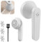 Rasoir Anti-Bouloche Électrique, Rasoir Bouloche électrique,Rechargeable Câble USB,Rasoir Anti-bouloche et Anti-Peluche avec 3 Lames, Idéal Vêtements Canapés Couvertures Rideaux (Blanc)