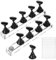 Piriuuo 2 Stück Nagel Stander,Acryl Nagel Stander für Press on Nails Display Nagelübungsständer Magnetische Nagelspitzen Halter DIY Nagelkunst Ständer Nagel Aufdrück Nagelständer für Maniküre Werkzeug