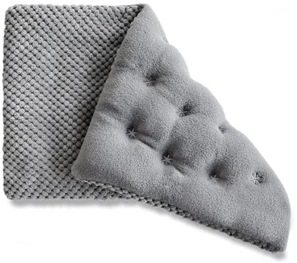 uncn Coussin Chauffant Micro Onde,Graine de Lin,Noyaux Cerises,Grande Poche Chauffante Nuque Epaule et Dos,Cervicales,Ventre Lavande,Chaleur Humide pour Compresse 38 * 23cm 970g