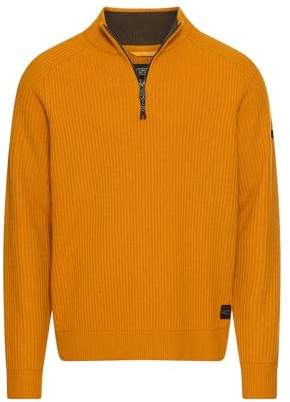 camel active Herren Strick-Troyer aus Reiner Lammwolle