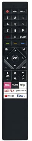 ERF6E64H Replacement Remote Control Compatible for Hisense 55 65 75 85 Class U9G/U8G Series Quantum 4K ULED Mini-LED Smart Android TV 55U8G 65U8G 75U8G 85U8G 65U9G 75U9G Television 2021 Model