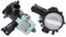 Compatible Con Siemens, Compatible Con Bosch, Lavadora De Tambor IQ300/iQ500, Bomba De Drenaje, Motor De Drenaje(Type A black)