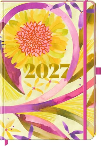 Wochenkalender 2027 - Yellow (Großer Wochenkalender)