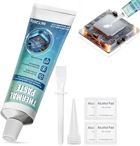 WEILAOK CPU Wärmeleitpaste, Thermal Paste CPU, Kühlpaste CPU, Gute Wärmeleitfähigkeit, Geeignet für Alle Arten Von Computersystemen, CPU Usw, 200g