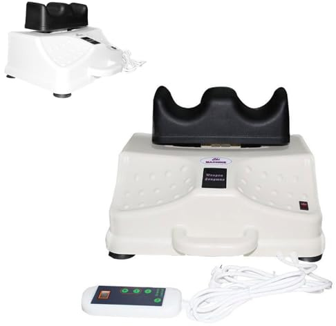 LUYMIBDO Swing Foot Massager, Portable Electric Aerobic Exerciser, Gear Speed Adjustable, Relax Foot Pain Relief,Fitness Blood Chi Machine with Controller,15.7 * 13.7 * 9.8in