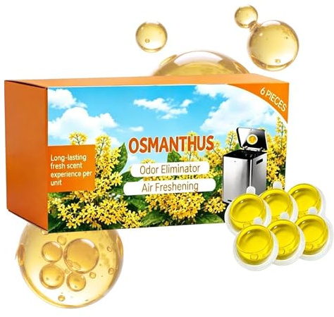 6Pcs Bin Buddy, Trash Freshener And Odour Eliminator, Bin Freshener, Scented Eliminating Long Lasting Fragrance For Kitchen Bathroom Toilet Indoor Outdoor Closet