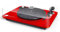 Elipson Omega 100 RIAA BT Rouge laqué Platine Vinyle