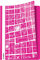 HERMA 19371 Schnellhefter A4 Schoolydoo Pink Rosa, 3 Stück, Sichthefter aus Kunststoff mit Beschriftungsstreifen & Metallheftzunge, stabiles Plastik Schnellhefter Set für Schule & Büro
