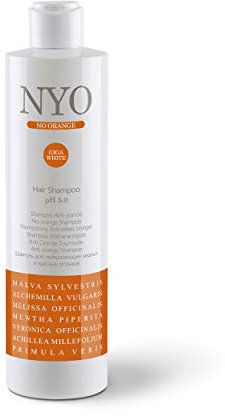 Faipa Nyo Shampoo Anti Orange Perfektion Farbe pH 5,0 mit Pflanzenextrakten 300 ml