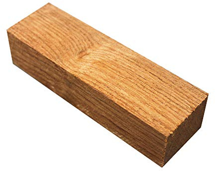Selectable Wood Turning Blanks, Knife Scales,Handles,Woodworking Project Kits (127mmx30mmx20mm, Burma Rosewood)