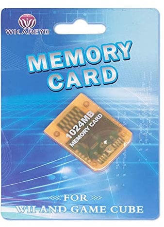WICAREYO 1024MB Memory Card for GameCube or Wii Consoles