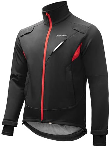 ROCKBROS Winter Jacke/Hose Fahrradbekleidung Herren Fahrrad Radjacke Lange Windjacke Radhose Freizeithose S-4XL