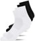 Snocks Mittelhohe Laufsocken Herren Damen 4 Paar - Atmungsaktive Sportsocken ohne Verrutschen - Gemütliche und weiche Funktionssocken - Quarter Socken Sport - Gr. 39-42 - Farbe Mix (Schwarz/Weiß)